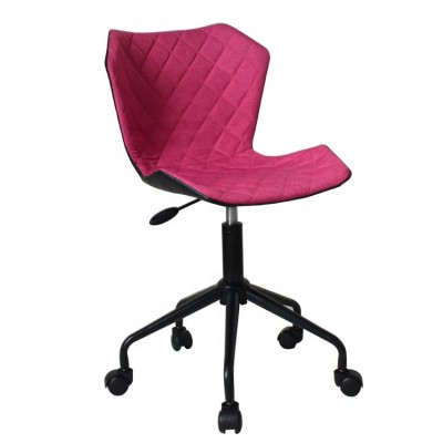 GUYOU Y-1764 Fabric Adjustable Small Swivel Mid Back Office Chair