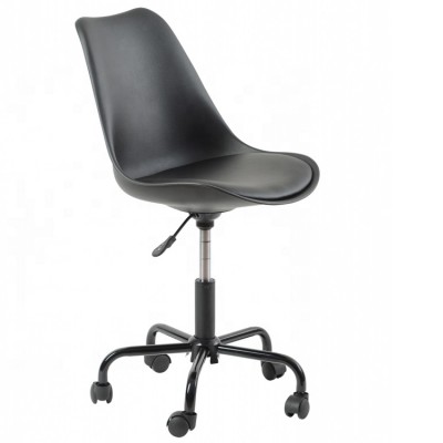 GUYOU GY-627 PU leather armless swivel PU Bar Stool With Castor