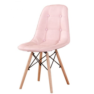 Comfortable Fabric new cotton Beech wood leg leisure chair