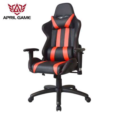 April Game Y-2571 Racing Style High Back Racing Chairs,Cheap Adjustable Silla Computer Gaming Gamer Chair